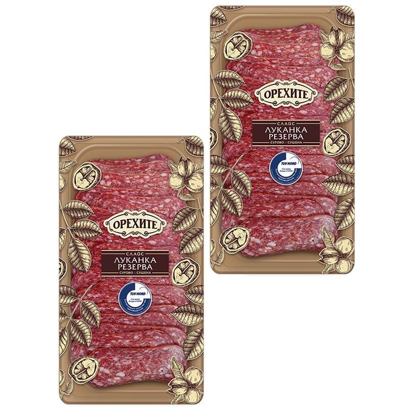 Луканка Орехите Резерва Слайс 100 г