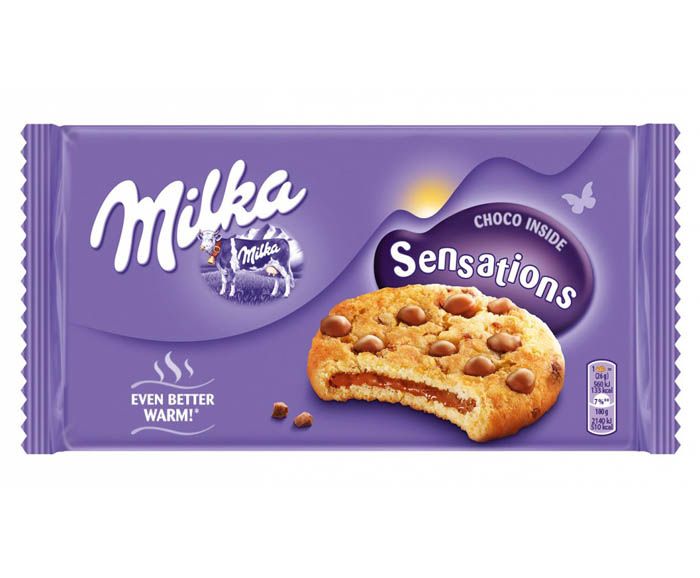 Бисквити Milka Sensations 156 г