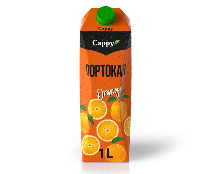 Нектар Cappy Портокал 50% 1 л