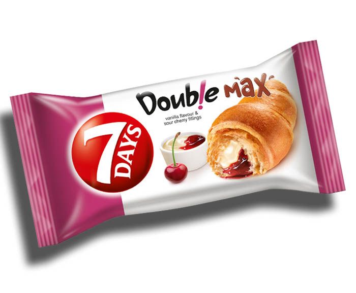Кроасан Ванилия и Вишна 7 Days Double Max 92 г