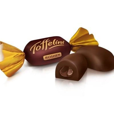 Шоколадови Бонбони Toffelini Roshen 1 кг