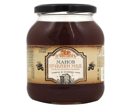 Манов Мед Пчелинъ 900 г
